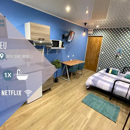 Capstay Color Valenciennes&netflix Apartamento Trith-Saint-Leger